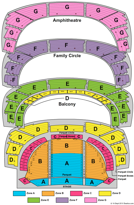 Academy Of Music Seating Chart